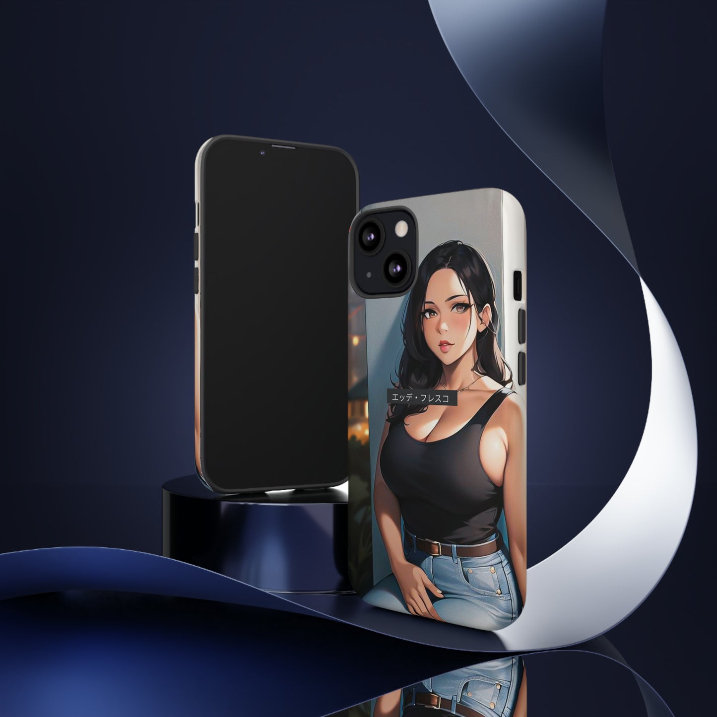 Anime Style Art Tough Cases- "Hello Again"