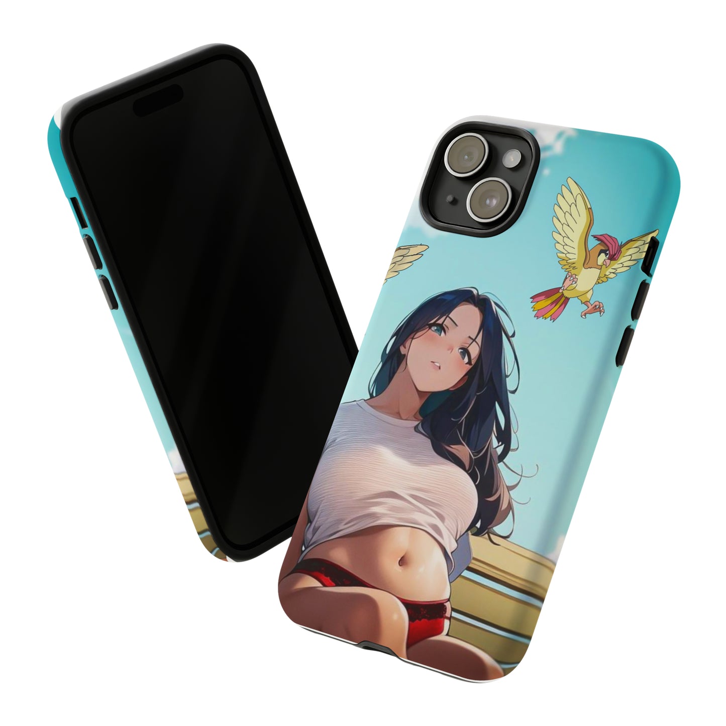 Friends in the Sky- Anime Style Art Tough Cases