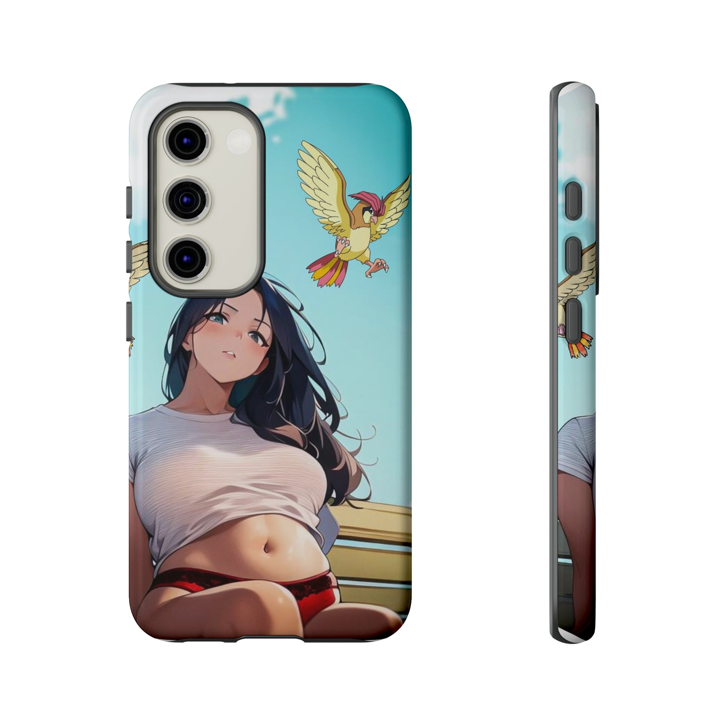 Friends in the Sky- Anime Style Art Tough Cases