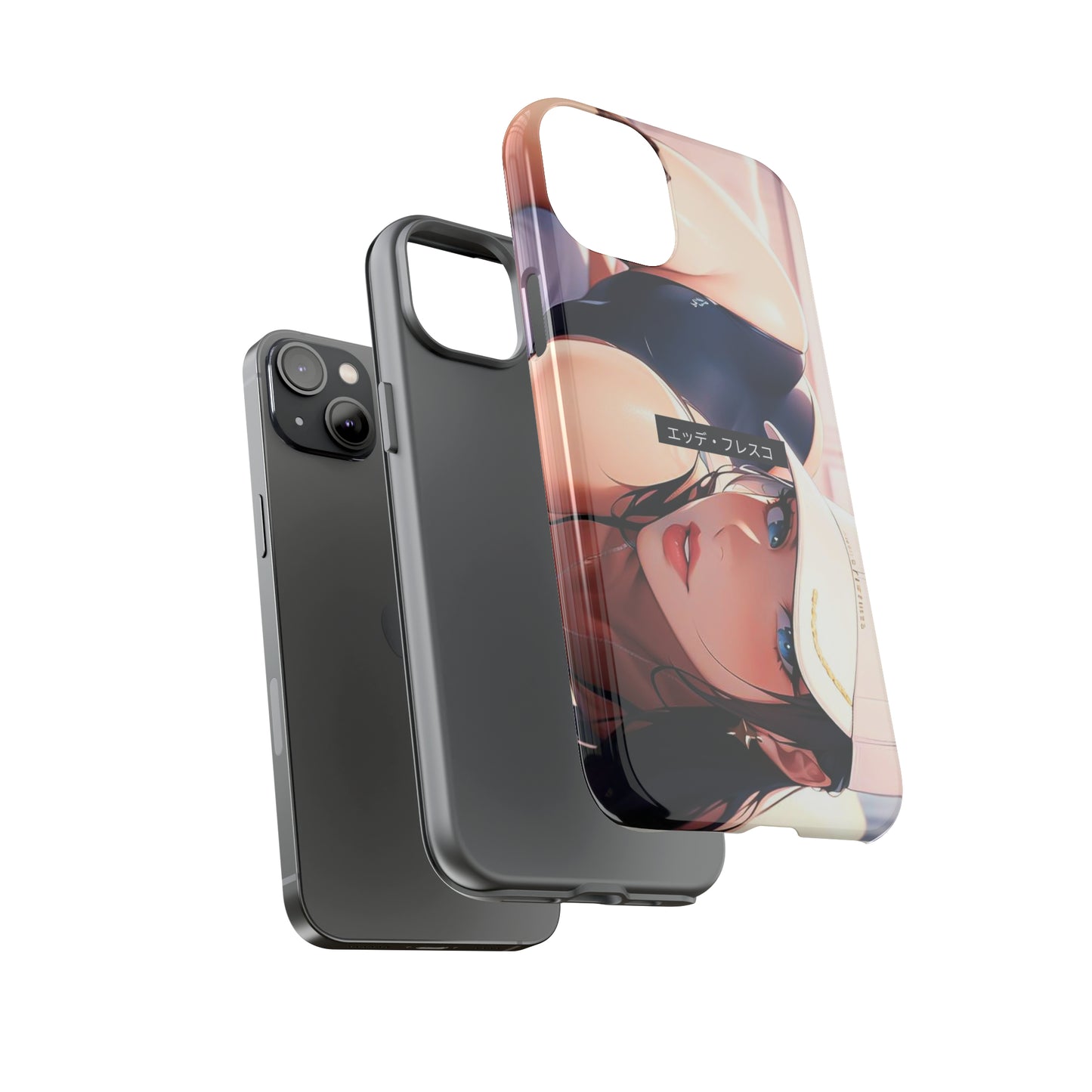 Anime Style Art Tough Cases- "She's too Kind"