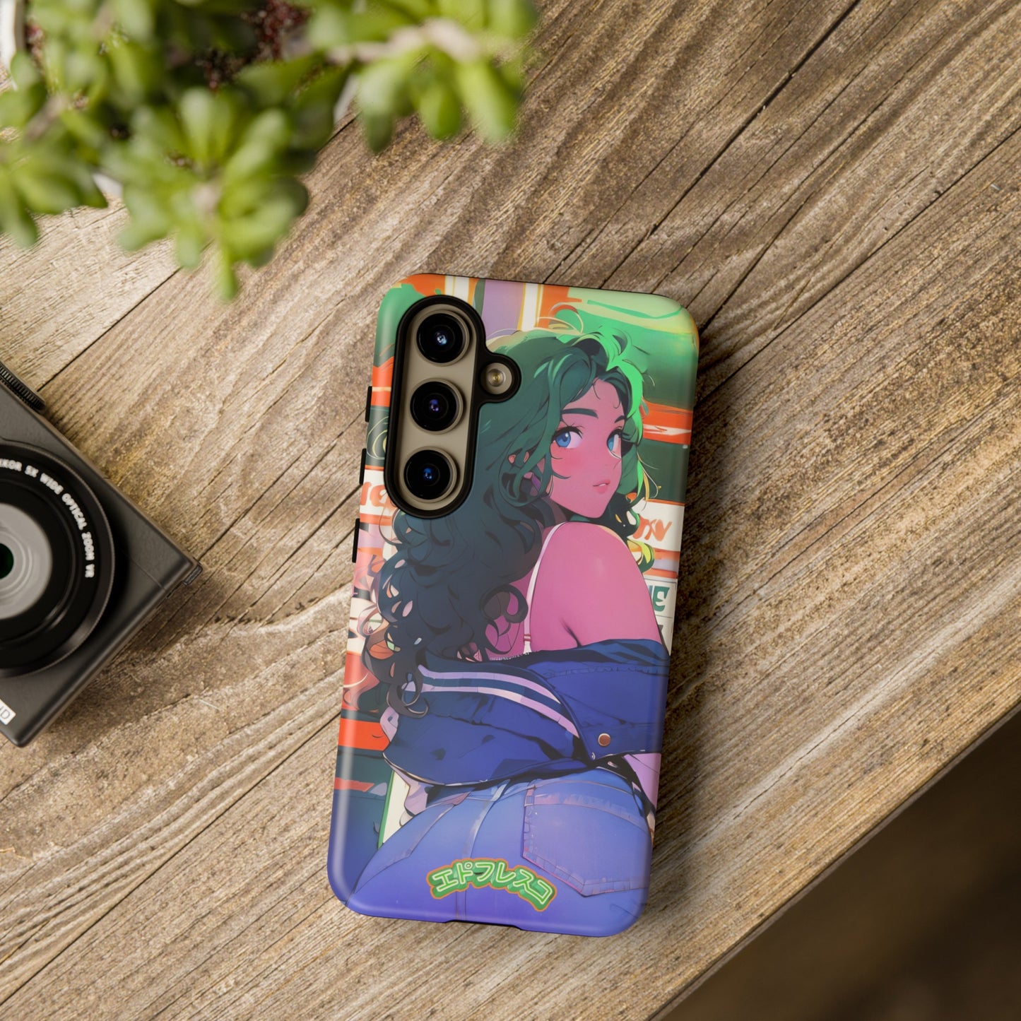 Anime Style Art Tough Cases- "Brat in the Arcade"