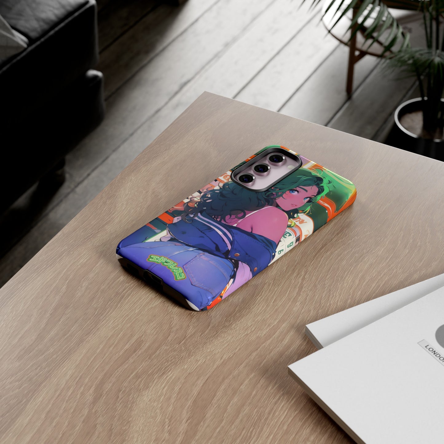 Anime Style Art Tough Cases- "Brat in the Arcade"