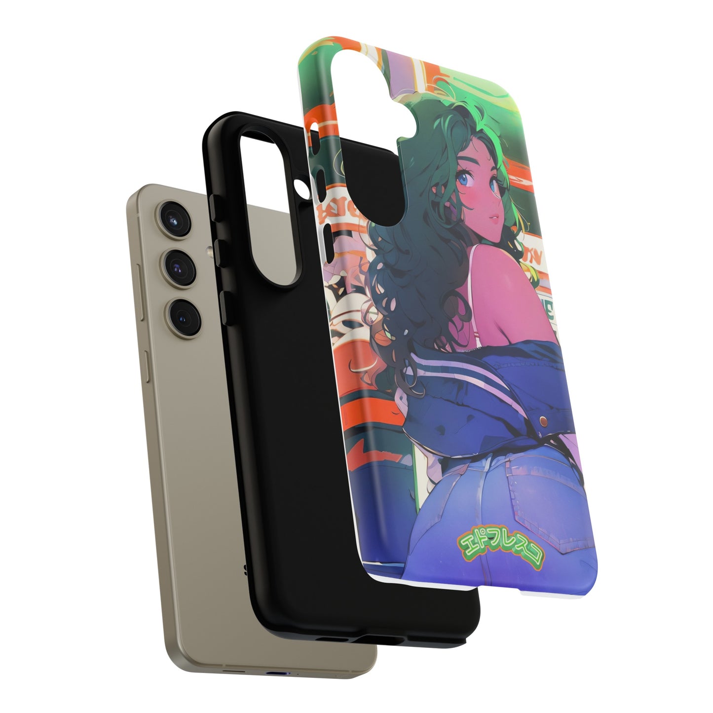 Anime Style Art Tough Cases- "Brat in the Arcade"