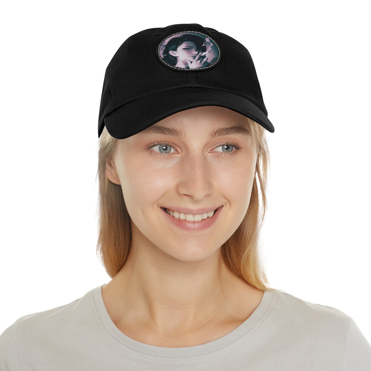 Ms. Smoke Break- Anime Dad Hats