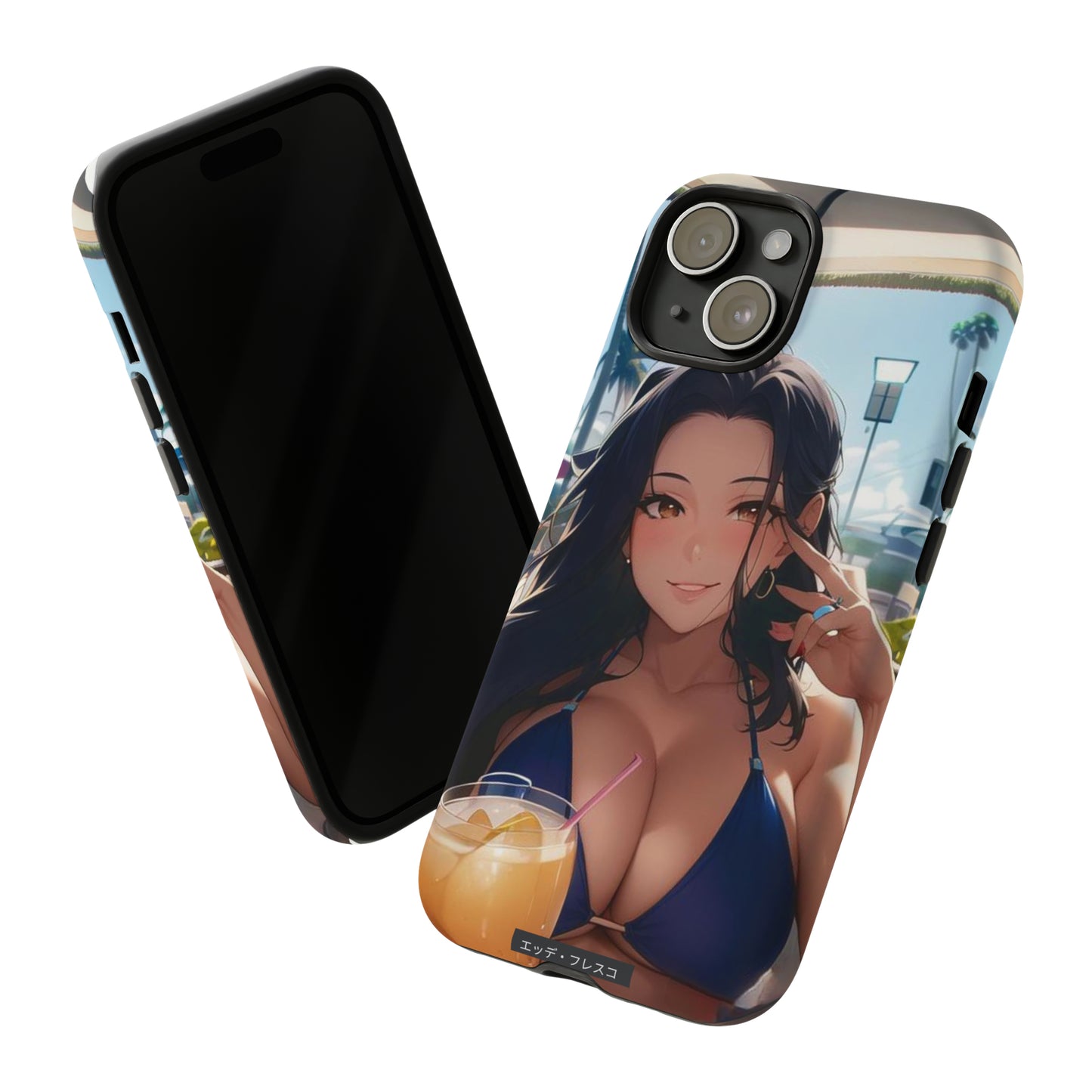 Vacation Baby- Anime Style Art Tough Cases