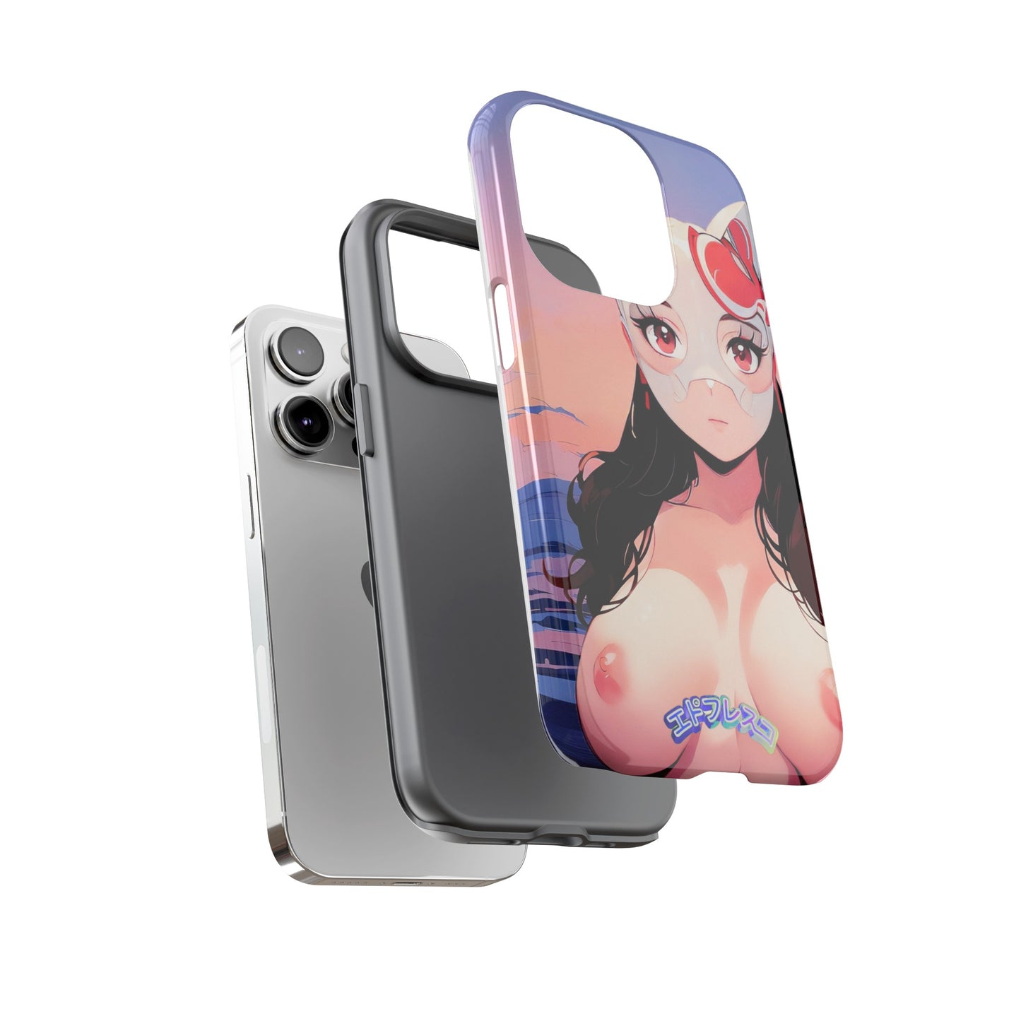 Anime Style Art Tough Cases- "Busty Sunset"