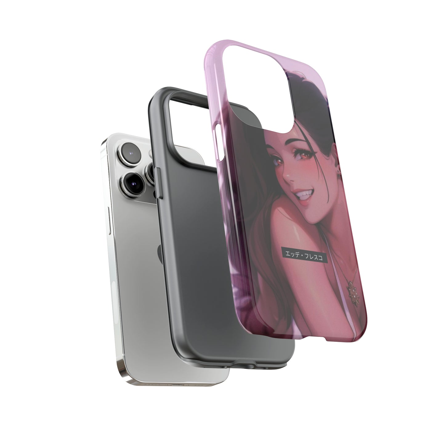 Anime Style Art Tough Cases- "80s Chick"