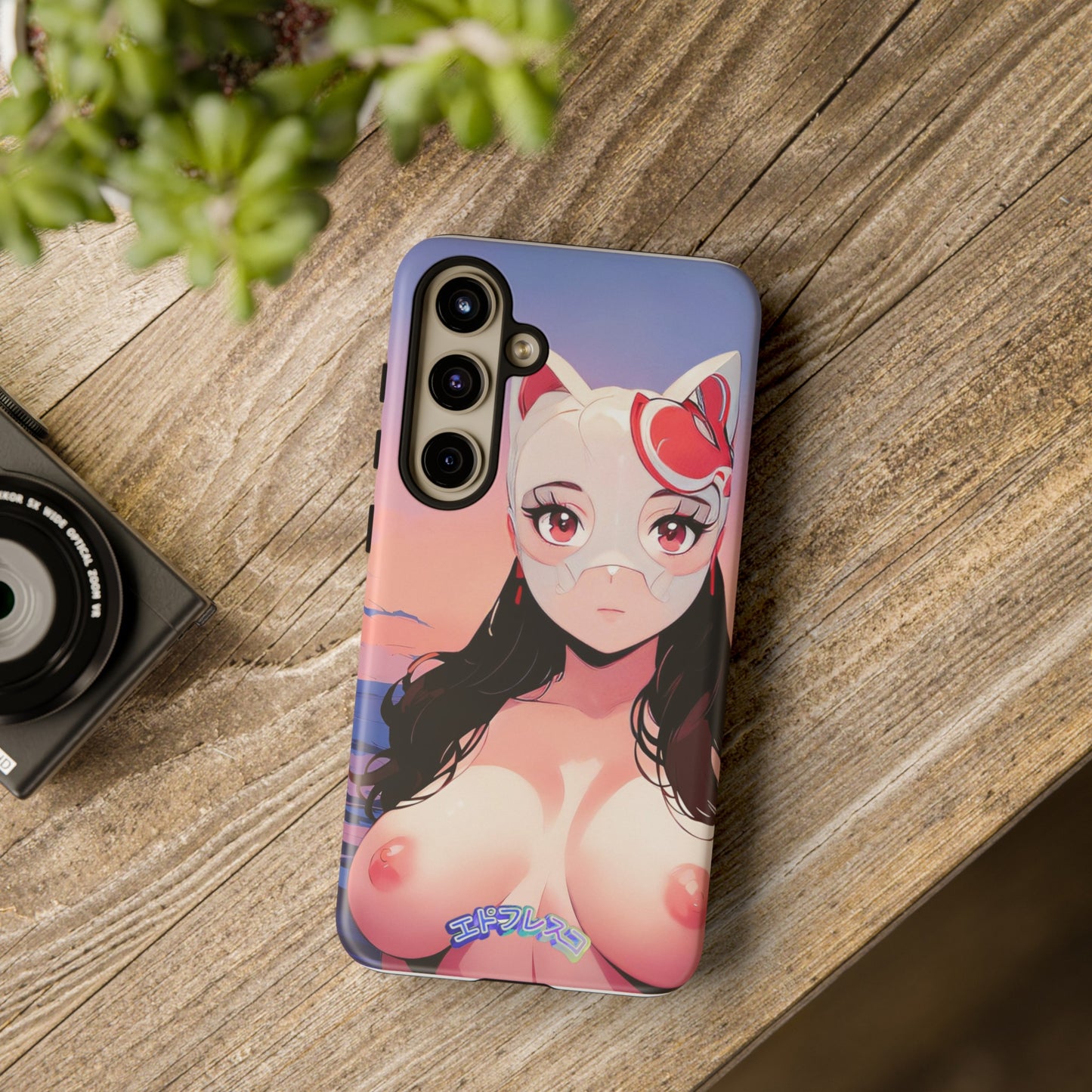 Anime Style Art Tough Cases- "Busty Sunset"