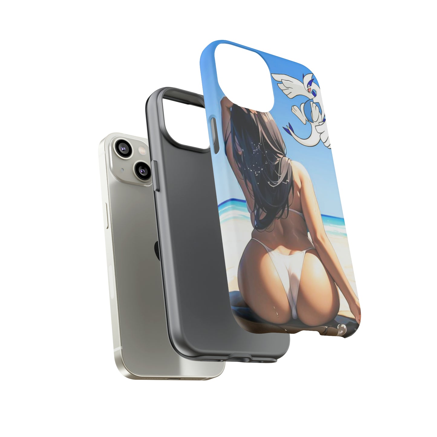 Lady by Water- Anime Style Art Tough Cases