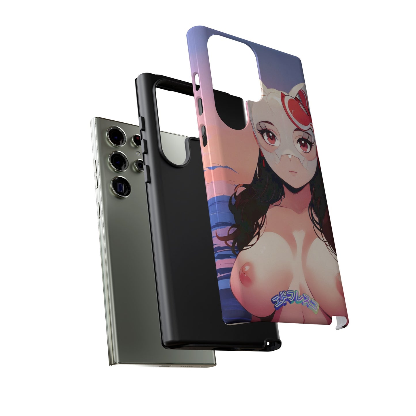 Anime Style Art Tough Cases- "Busty Sunset"