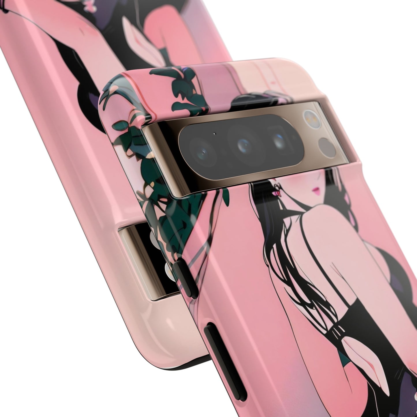 Anime Style Art Tough Cases- "Pink Party"