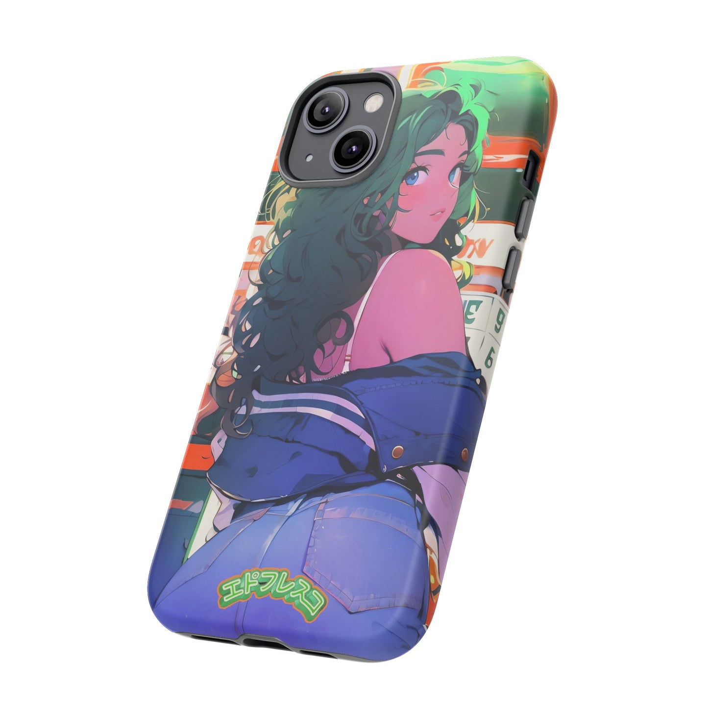 Anime Style Art Tough Cases- "Brat in the Arcade"