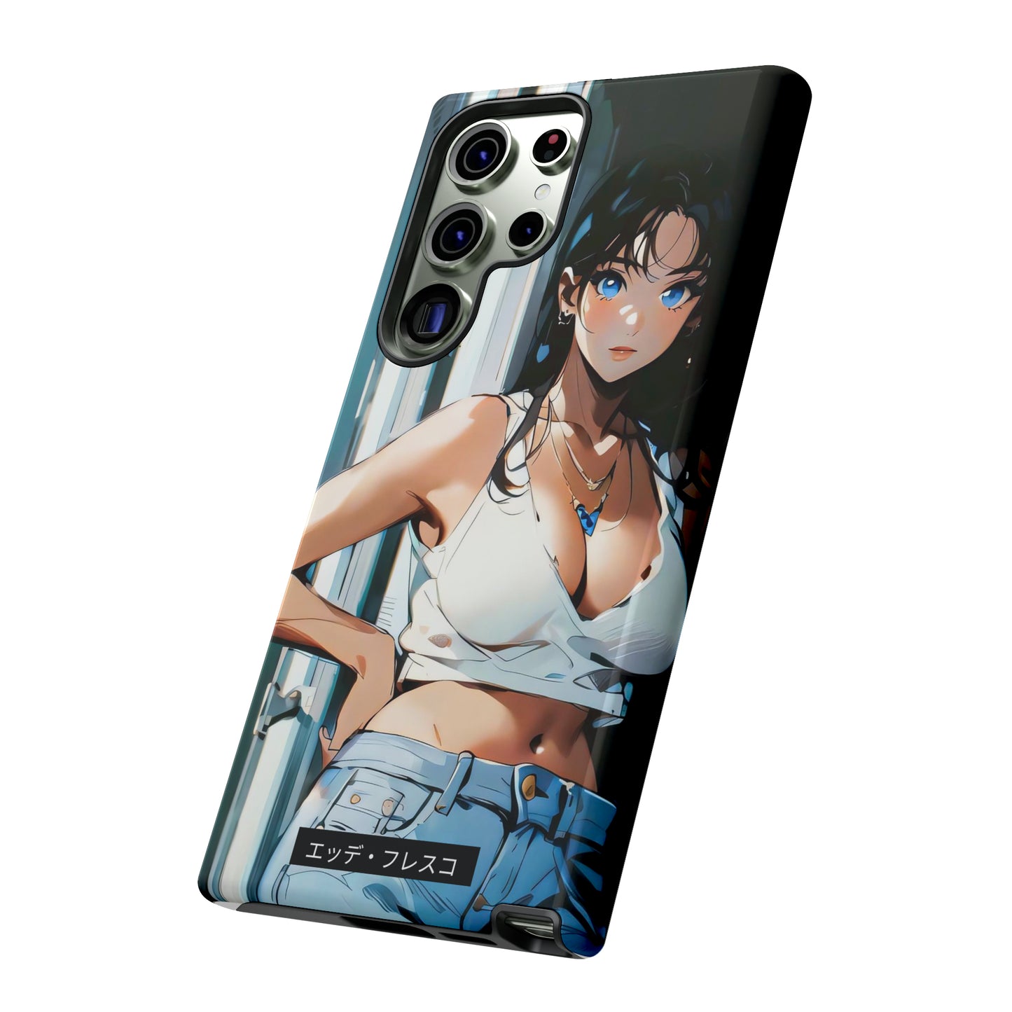 Anime Style Art Tough Cases- "She's Not Impressed"