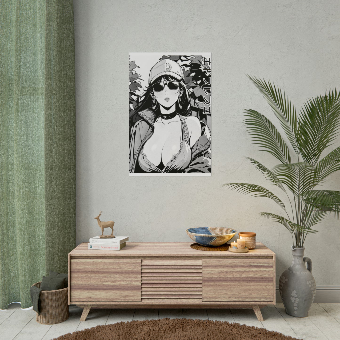 Anime Style Art Rolled Posters- "The Killer"