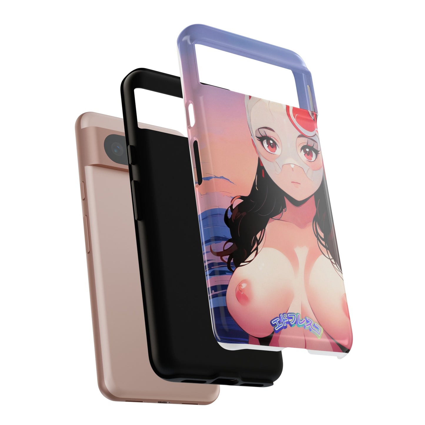 Anime Style Art Tough Cases- "Busty Sunset"