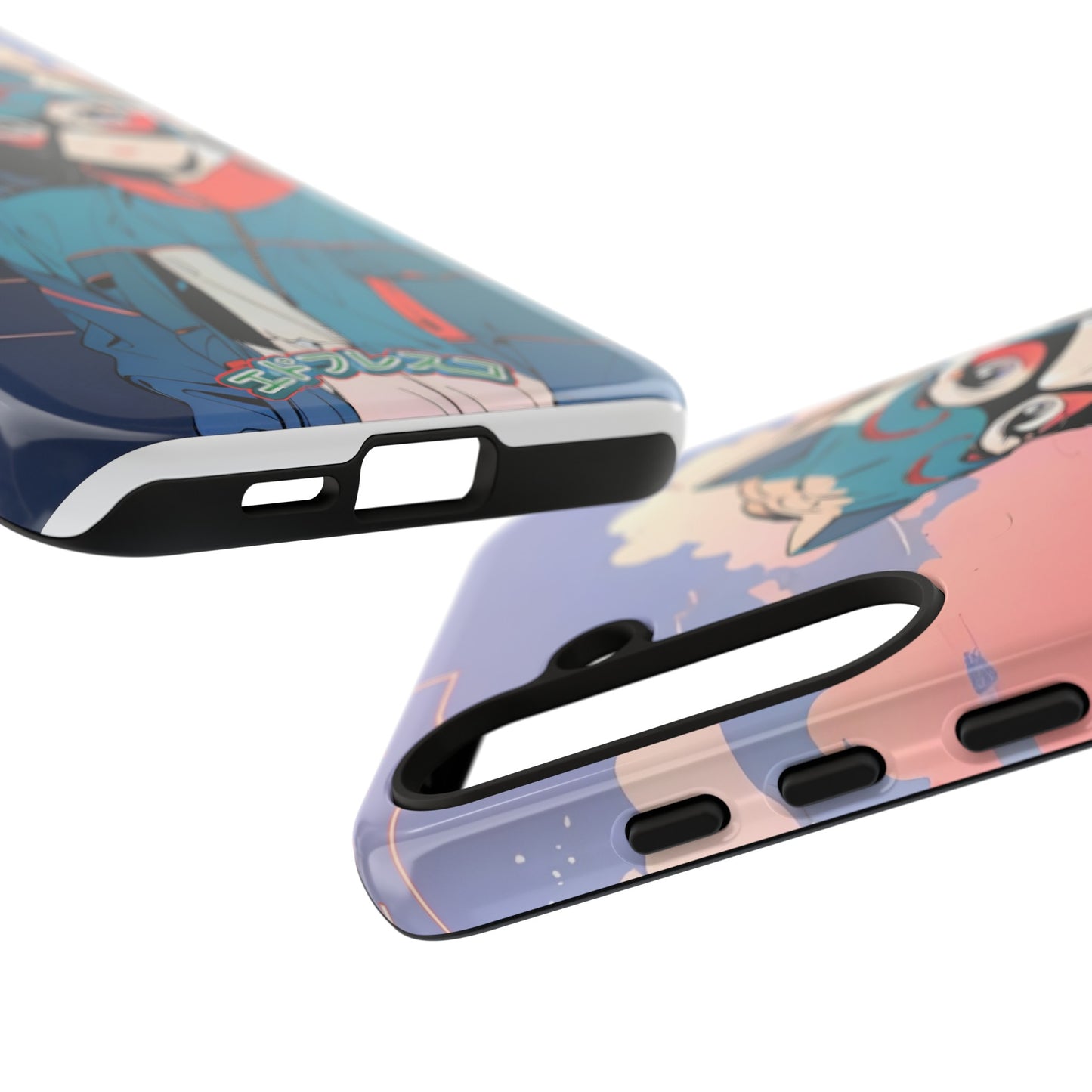 Anime Style Art Tough Cases- "Kitty City Boss #1"