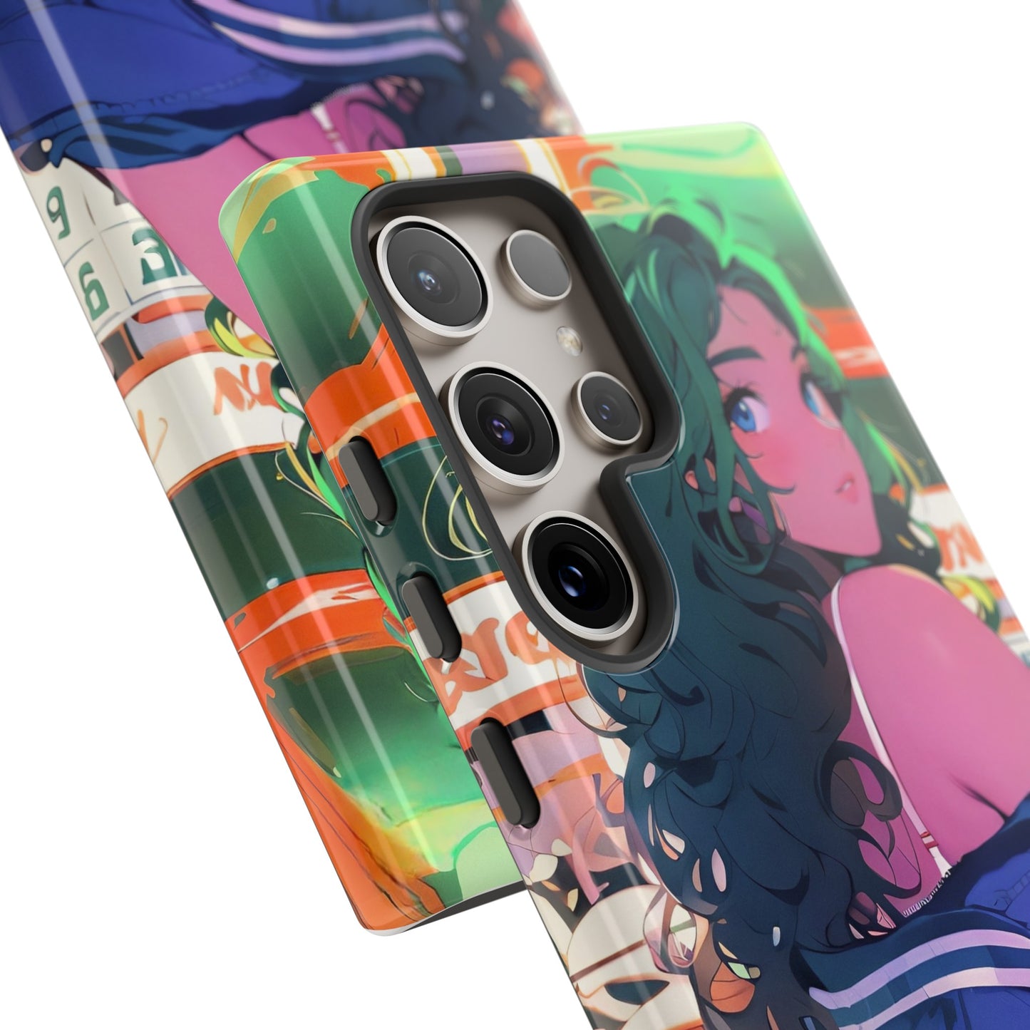 Anime Style Art Tough Cases- "Brat in the Arcade"
