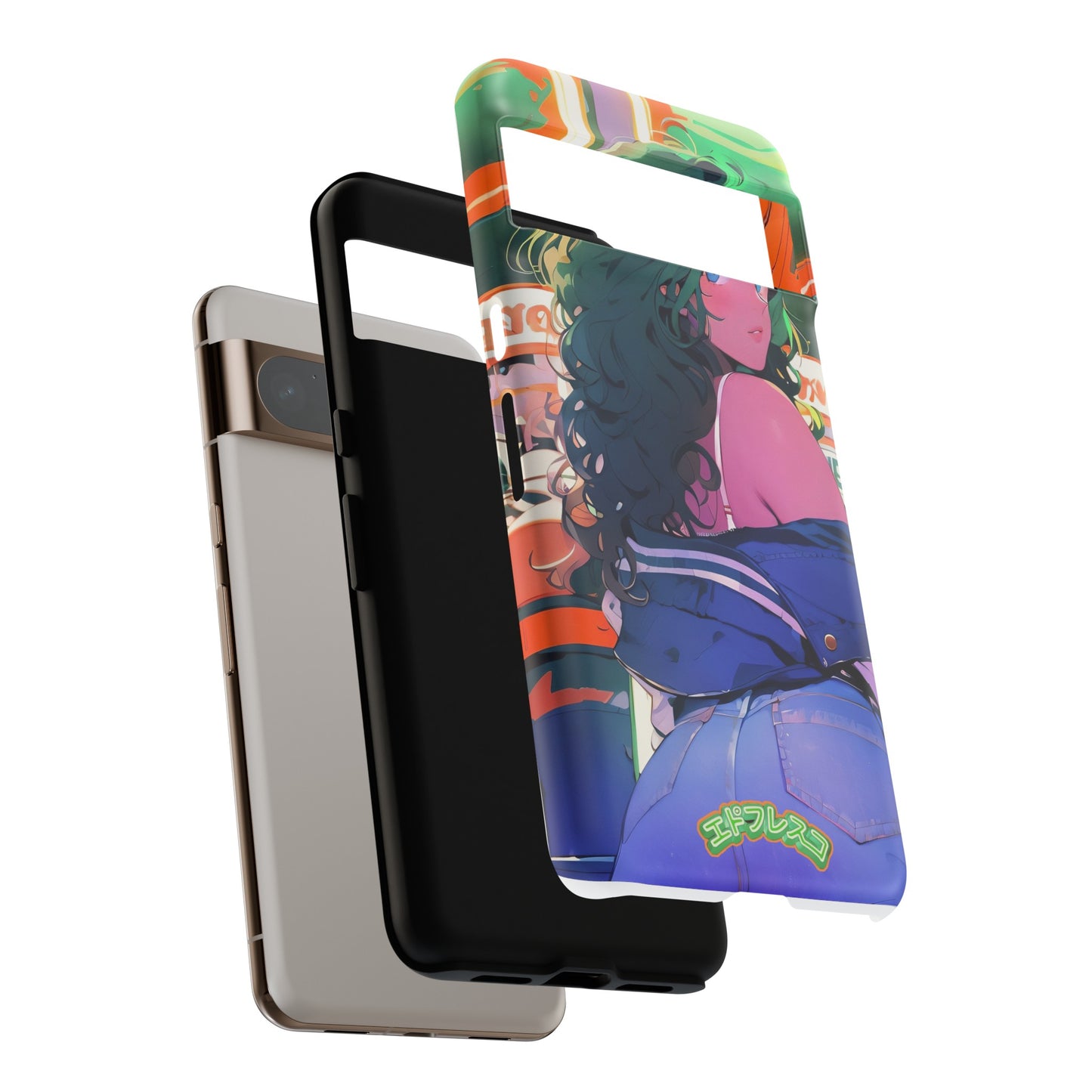 Anime Style Art Tough Cases- "Brat in the Arcade"