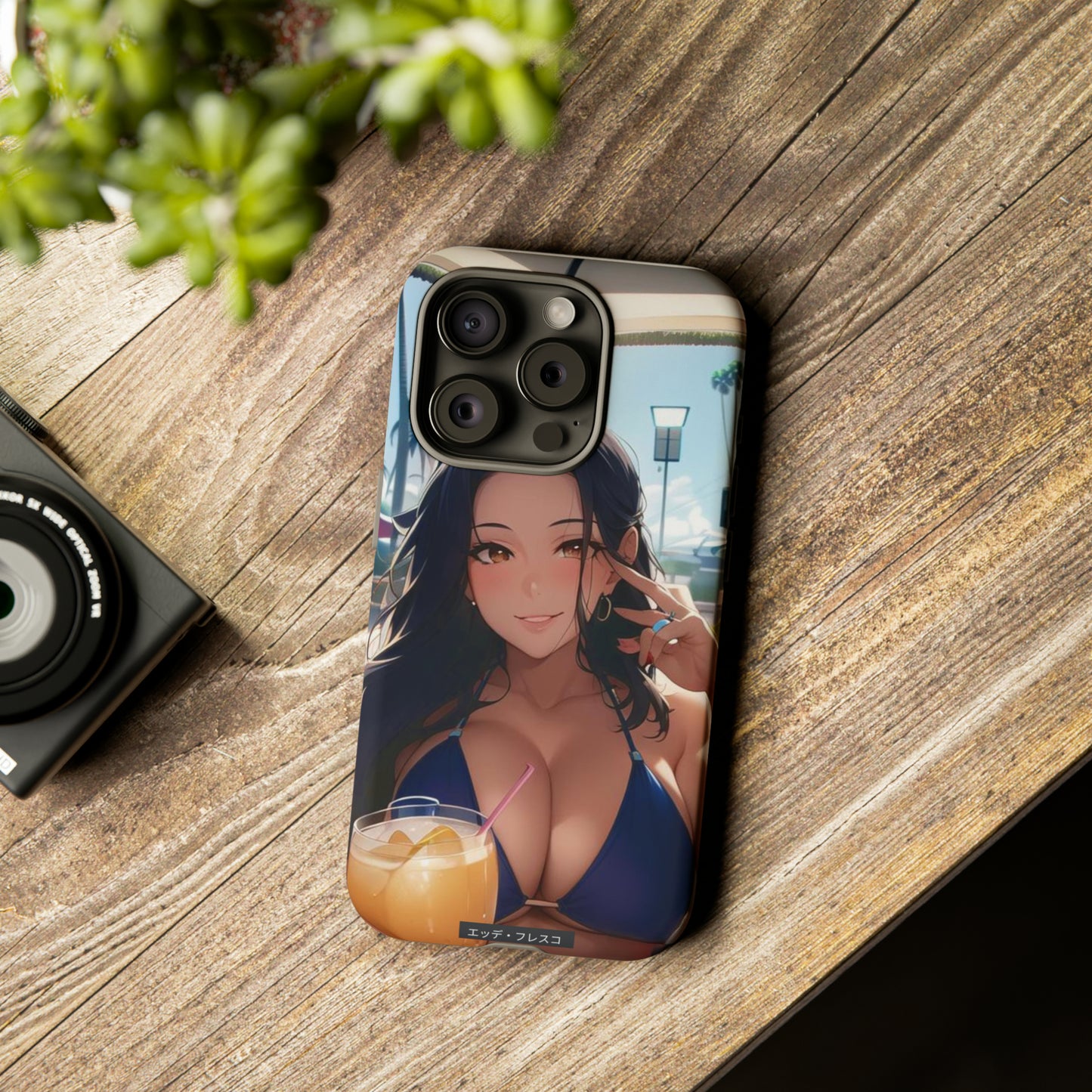 Vacation Baby- Anime Style Art Tough Cases