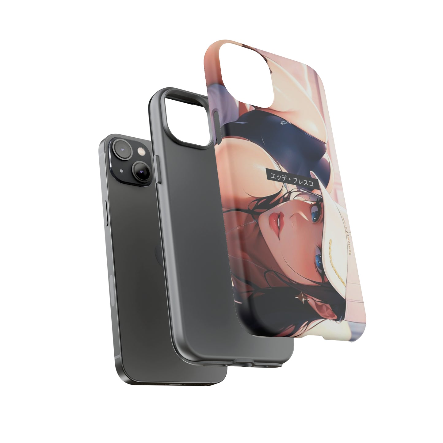 Anime Style Art Tough Cases- "She's too Kind"