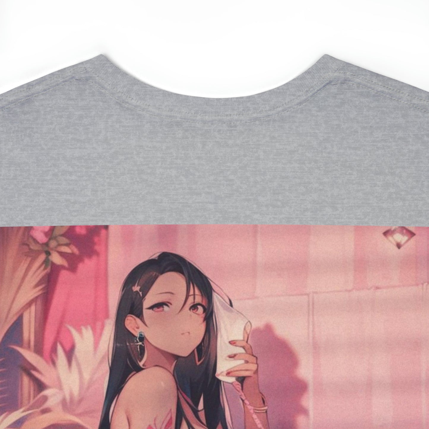 Money Calling- Anime Style Art Unisex Heavy Cotton Tee