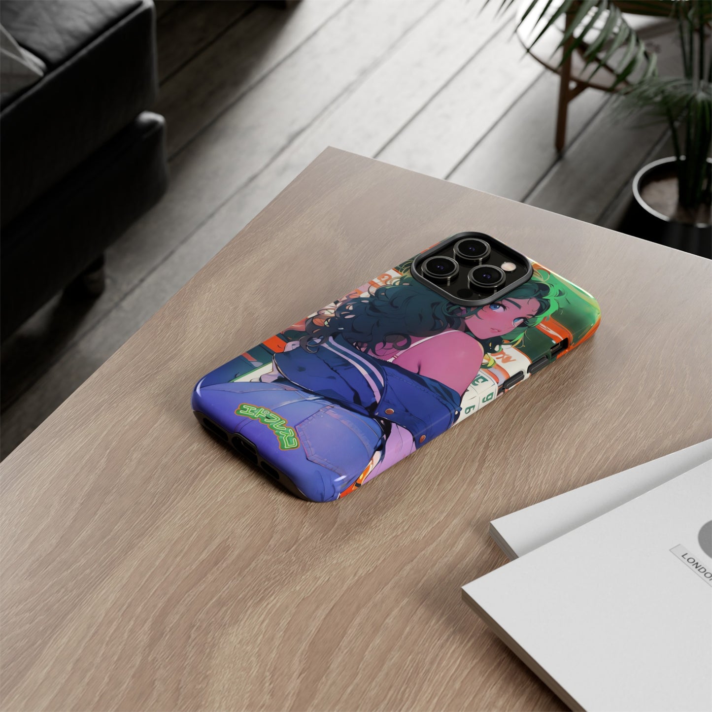 Anime Style Art Tough Cases- "Brat in the Arcade"