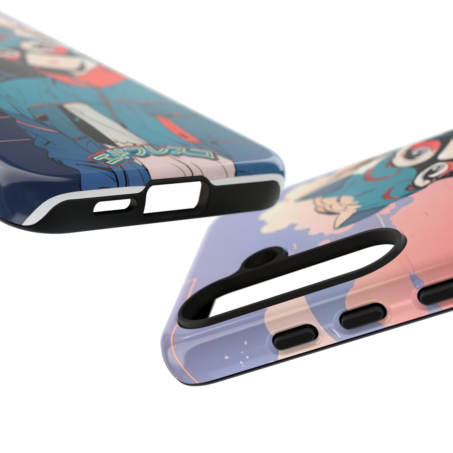 Anime Style Art Tough Cases- "Kitty City Boss #1"