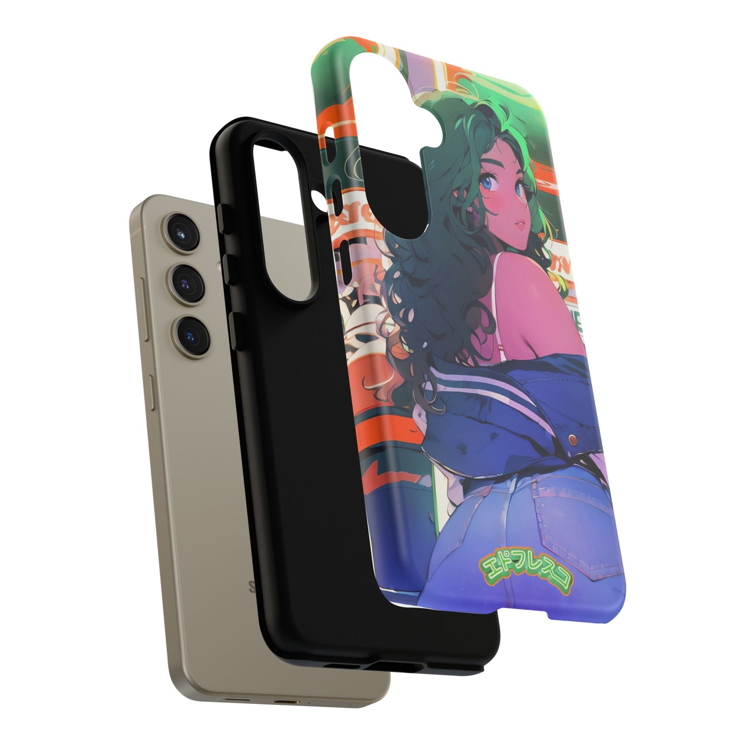 Anime Style Art Tough Cases- "Brat in the Arcade"