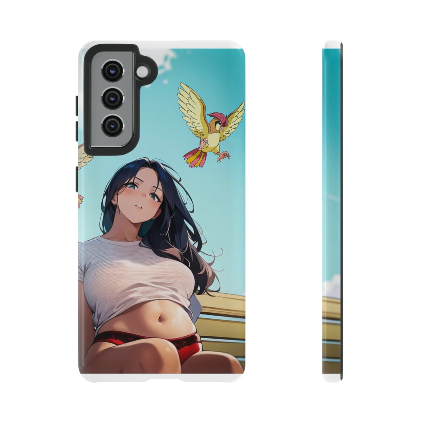 Friends in the Sky- Anime Style Art Tough Cases