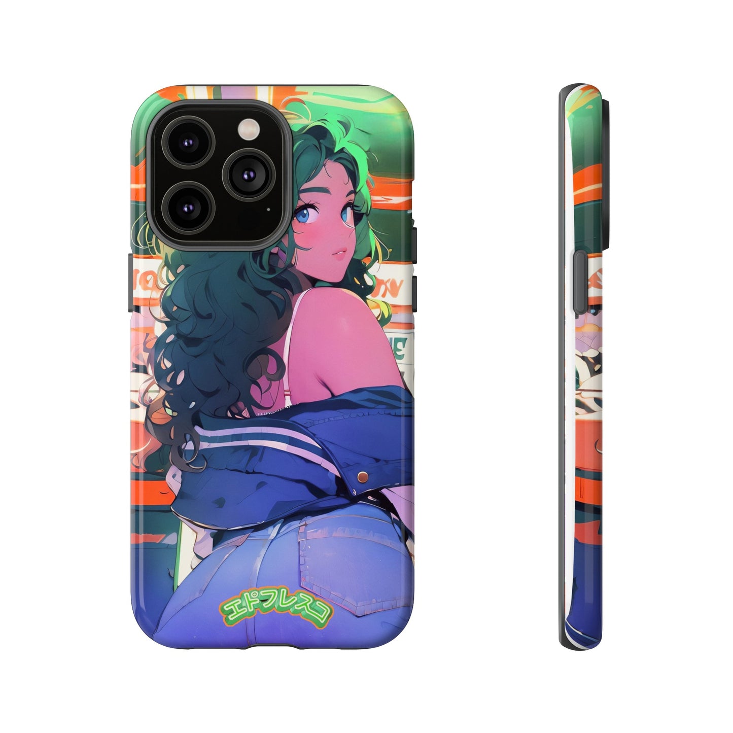 Anime Style Art Tough Cases- "Brat in the Arcade"