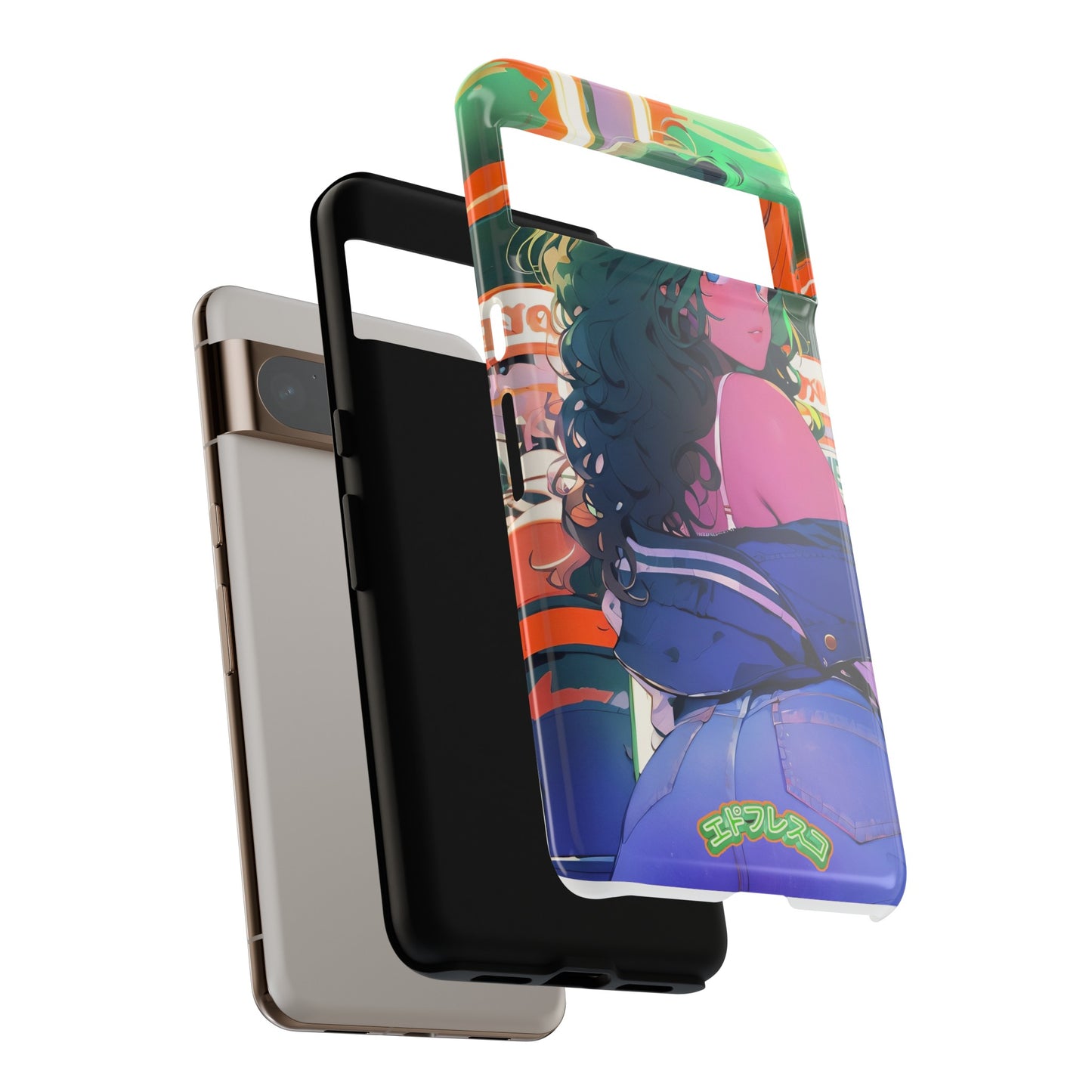 Anime Style Art Tough Cases- "Brat in the Arcade"