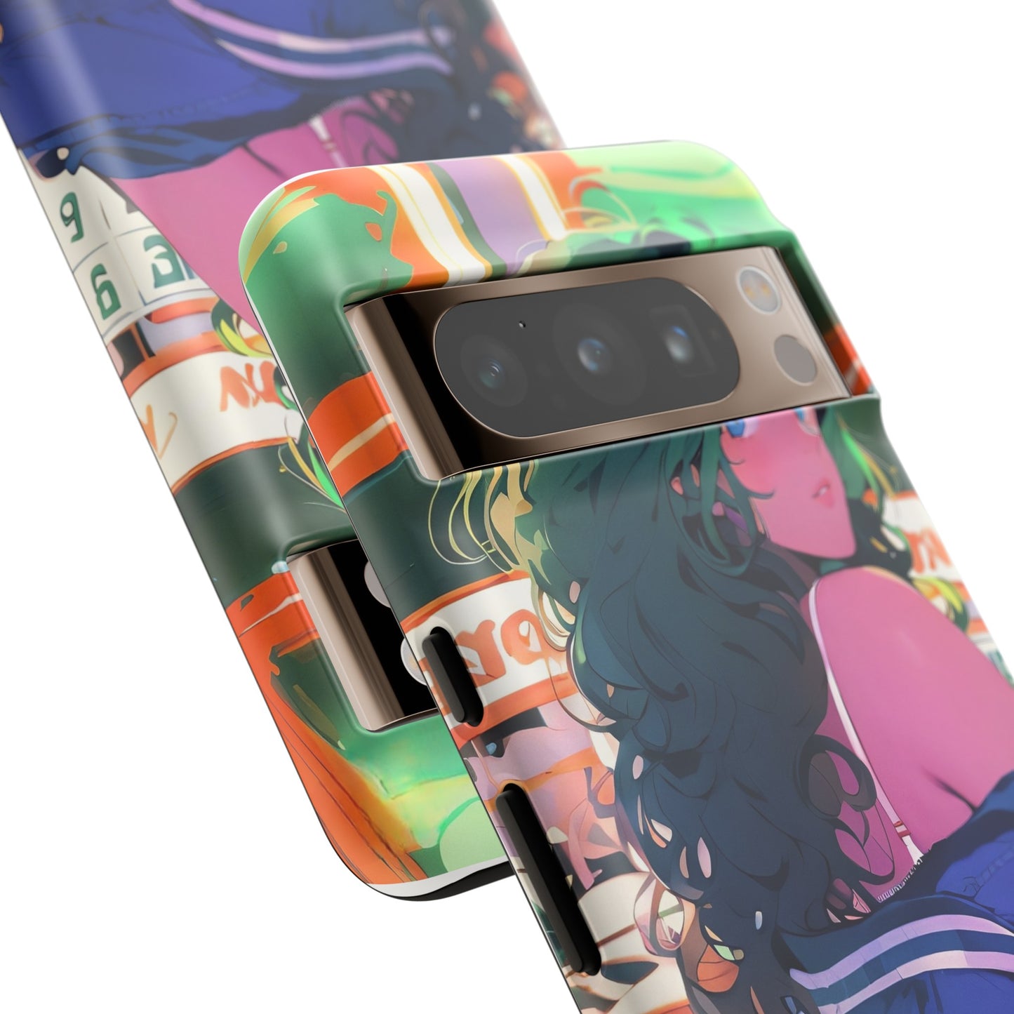 Anime Style Art Tough Cases- "Brat in the Arcade"