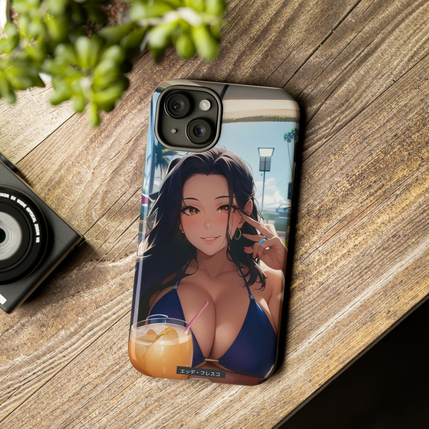 Vacation Baby- Anime Style Art Tough Cases