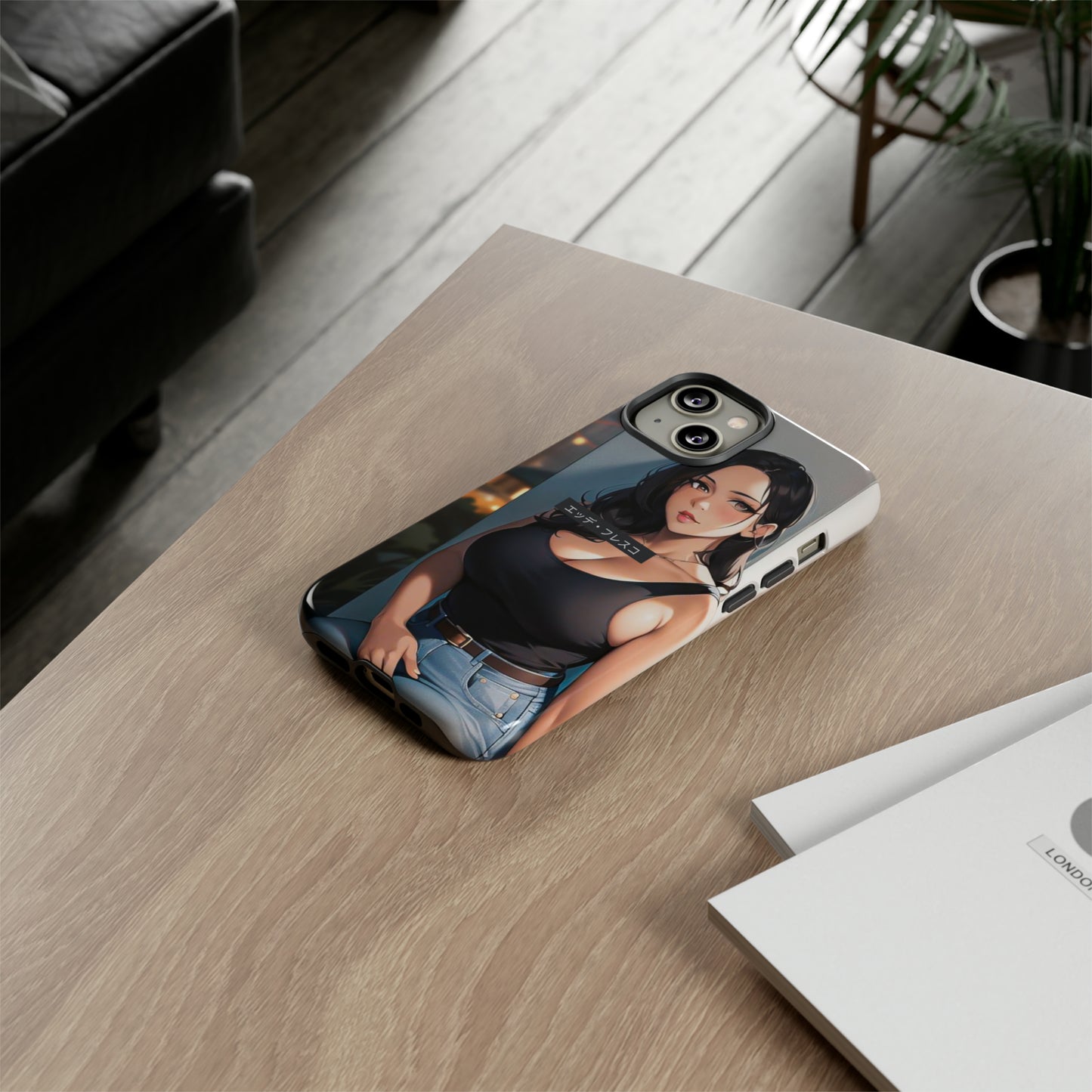 Anime Style Art Tough Cases- "Hello Again"