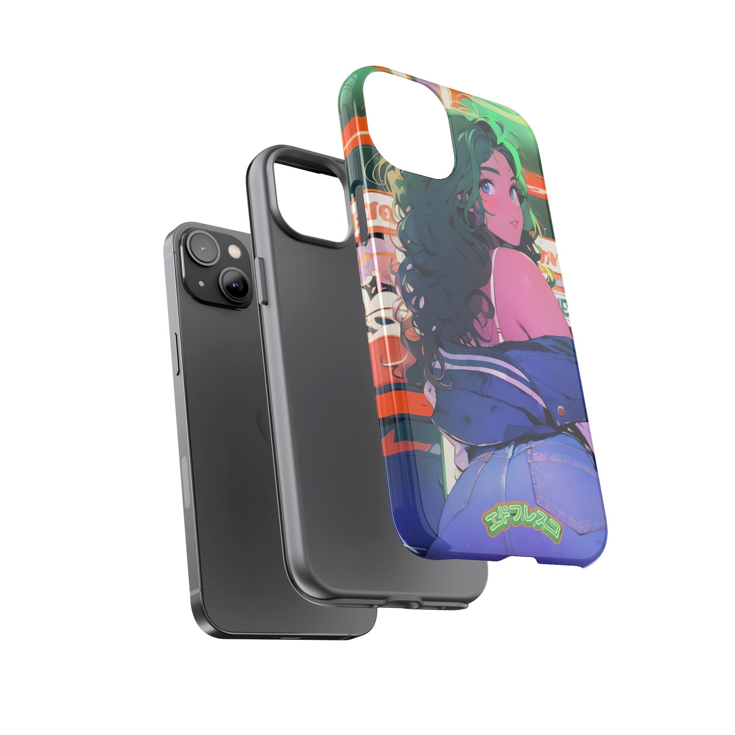 Anime Style Art Tough Cases- "Brat in the Arcade"