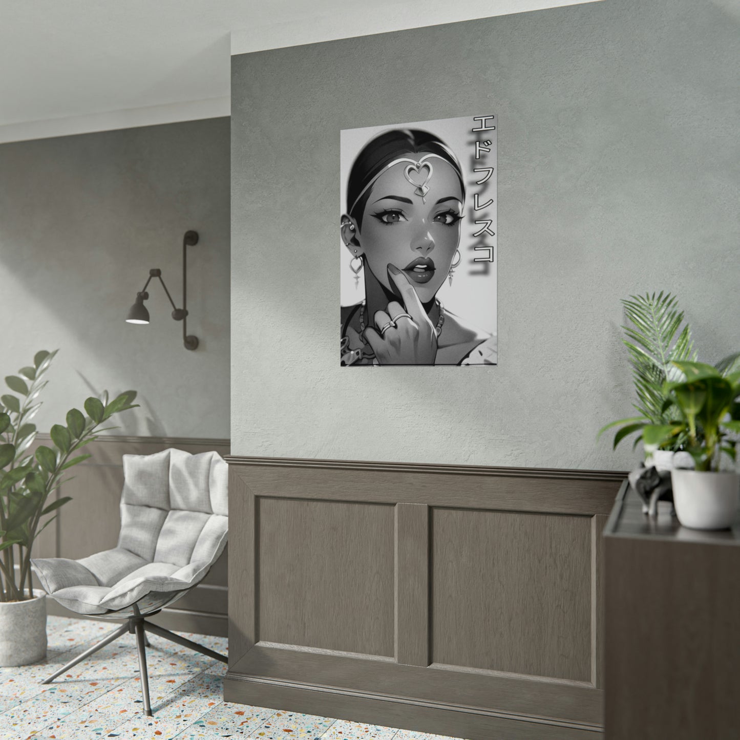 Anime Style Art Rolled Posters- "See ya Stud"