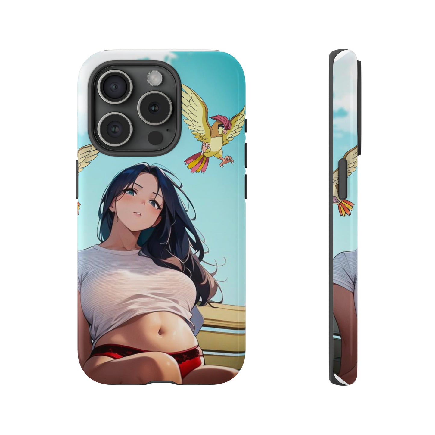 Friends in the Sky- Anime Style Art Tough Cases