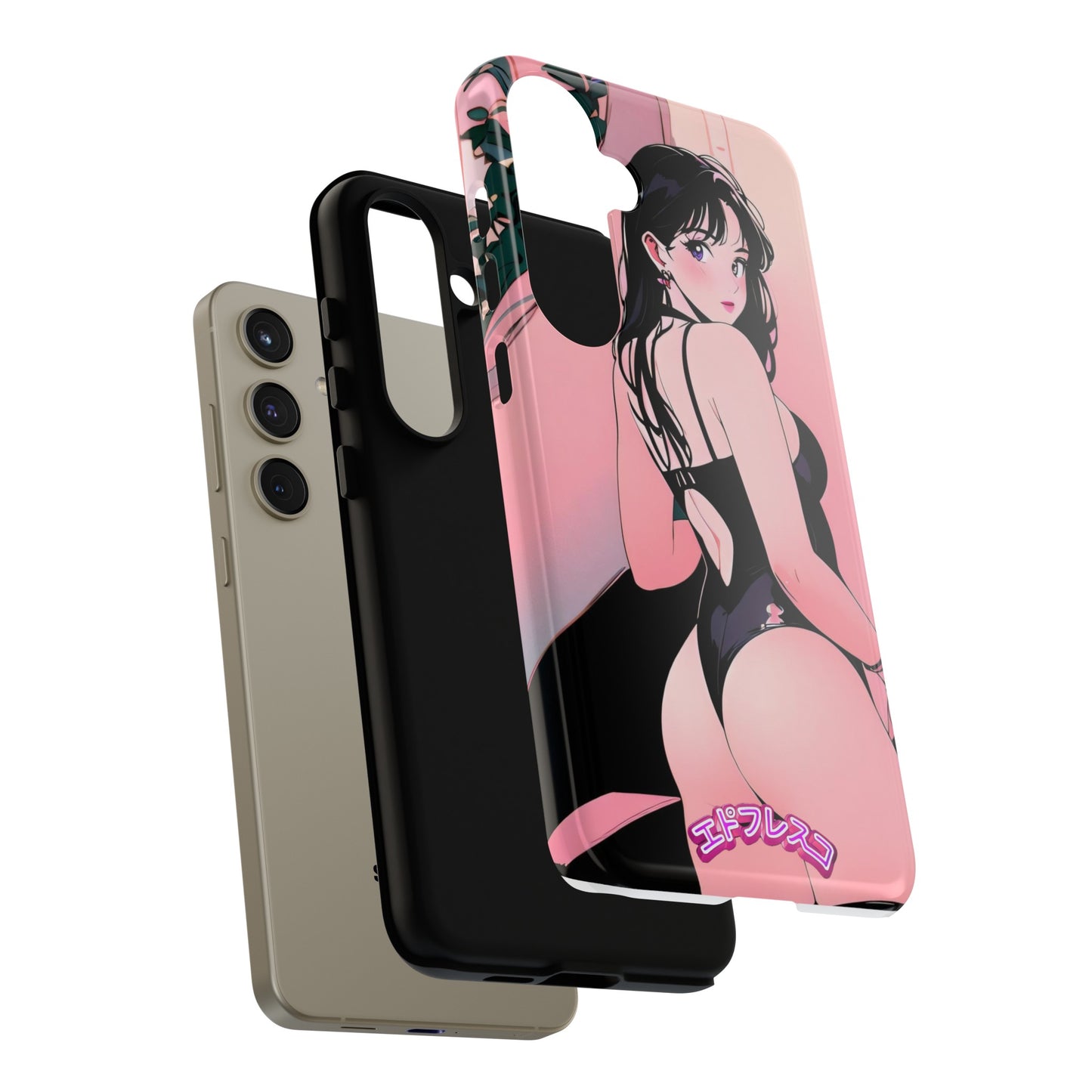 Anime Style Art Tough Cases- "Pink Party"