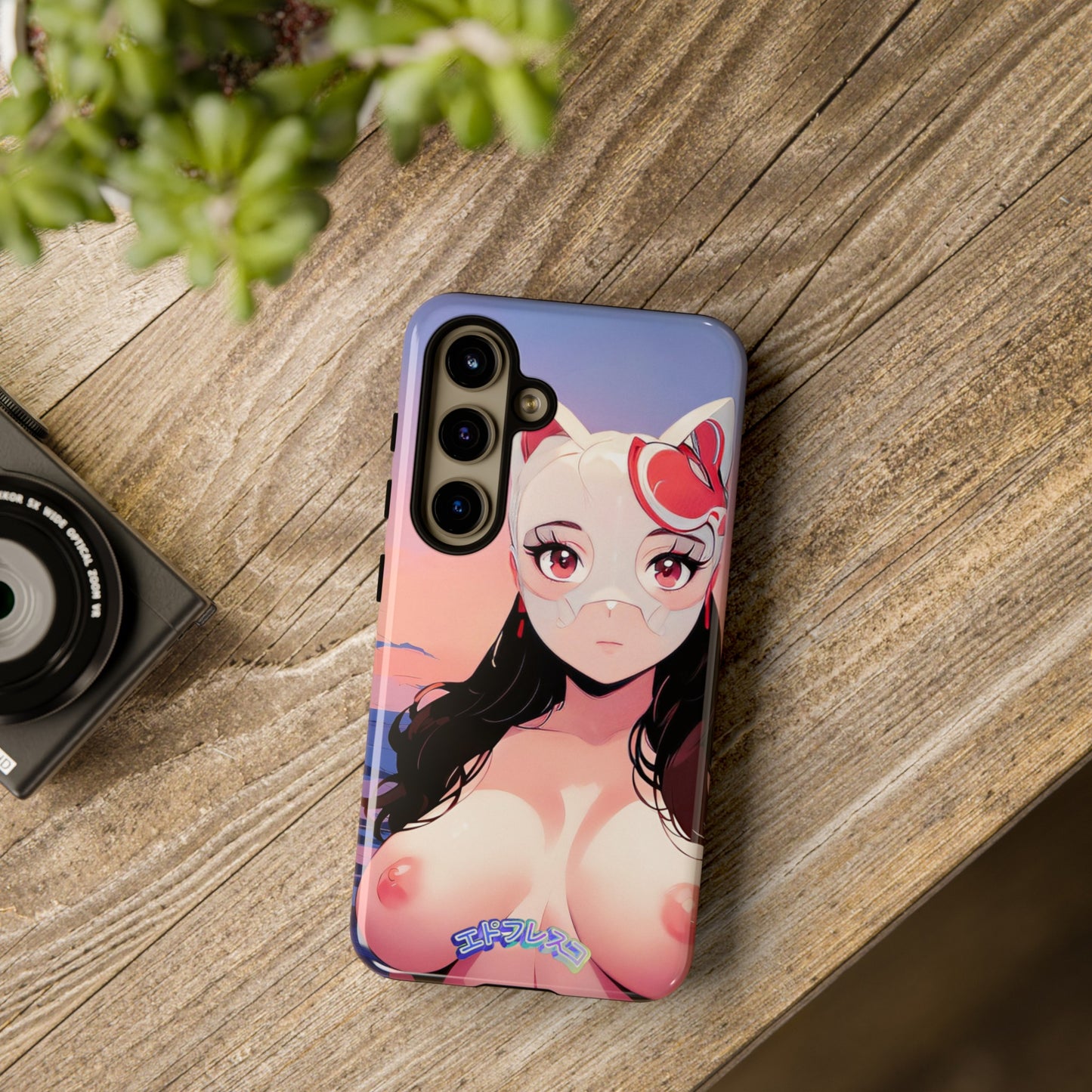 Anime Style Art Tough Cases- "Busty Sunset"