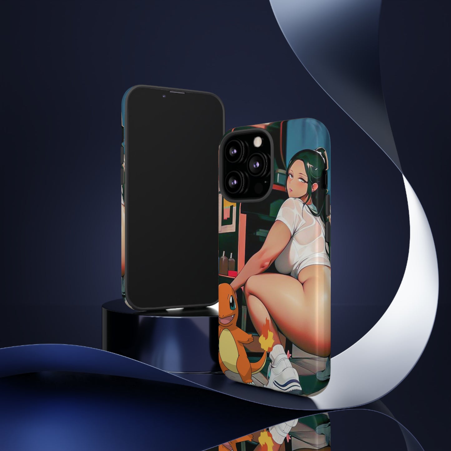 Arcade with Char- Anime Style ArtTough Cases