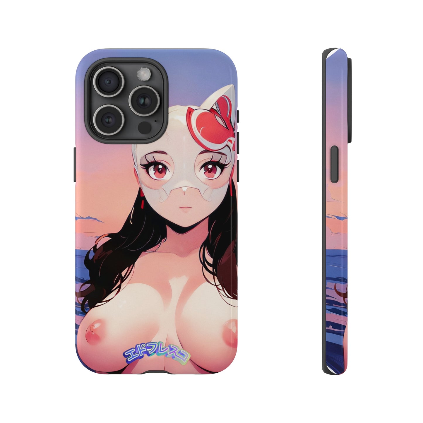 Anime Style Art Tough Cases- "Busty Sunset"