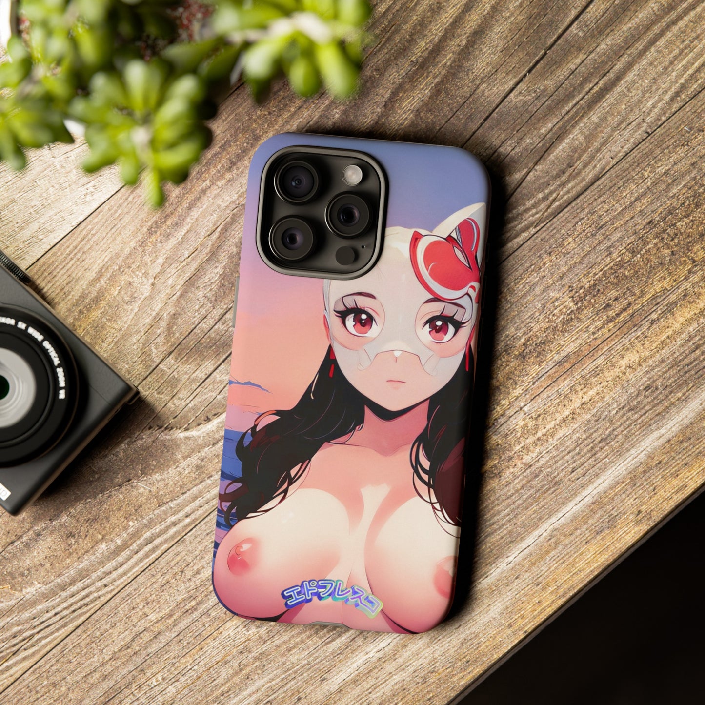 Anime Style Art Tough Cases- "Busty Sunset"