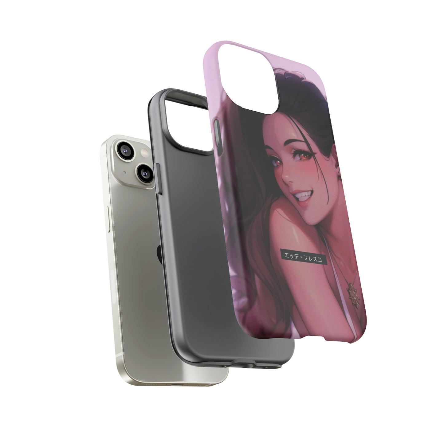 Anime Style Art Tough Cases- "80s Chick"
