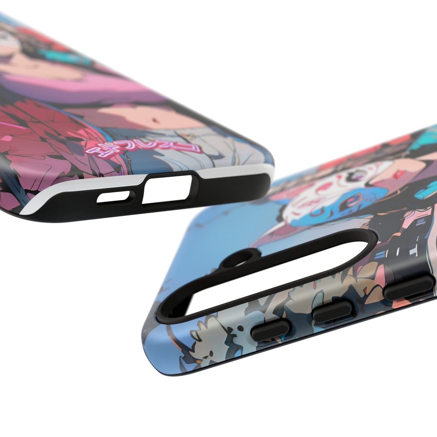 Anime Style Art Tough Cases- "Kitty City Boss #3"