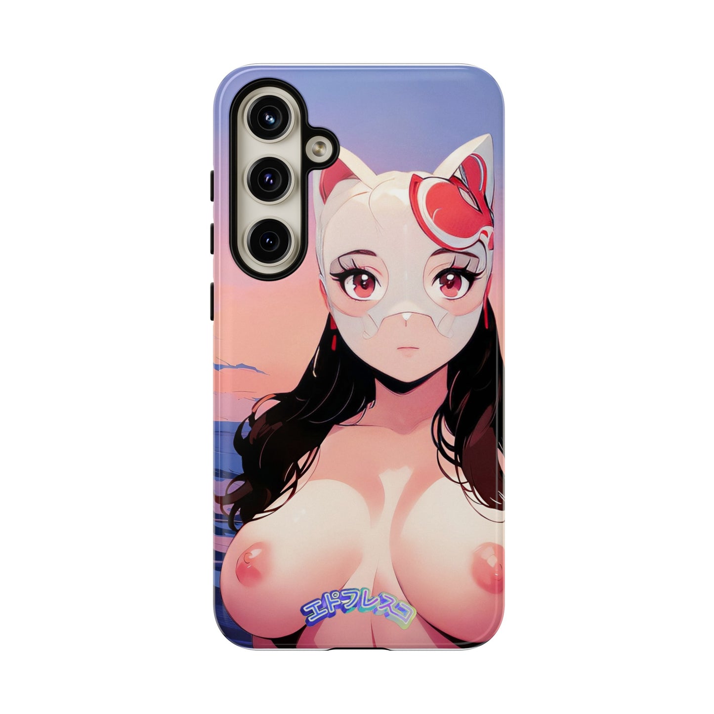 Anime Style Art Tough Cases- "Busty Sunset"