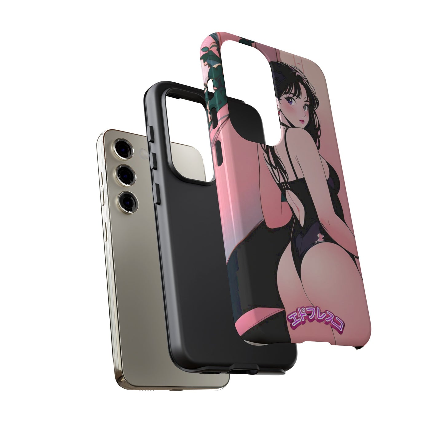Anime Style Art Tough Cases- "Pink Party"
