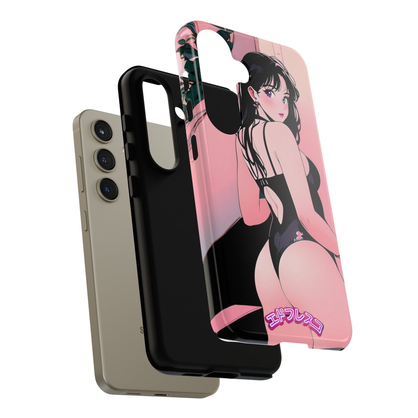 Anime Style Art Tough Cases- "Pink Party"