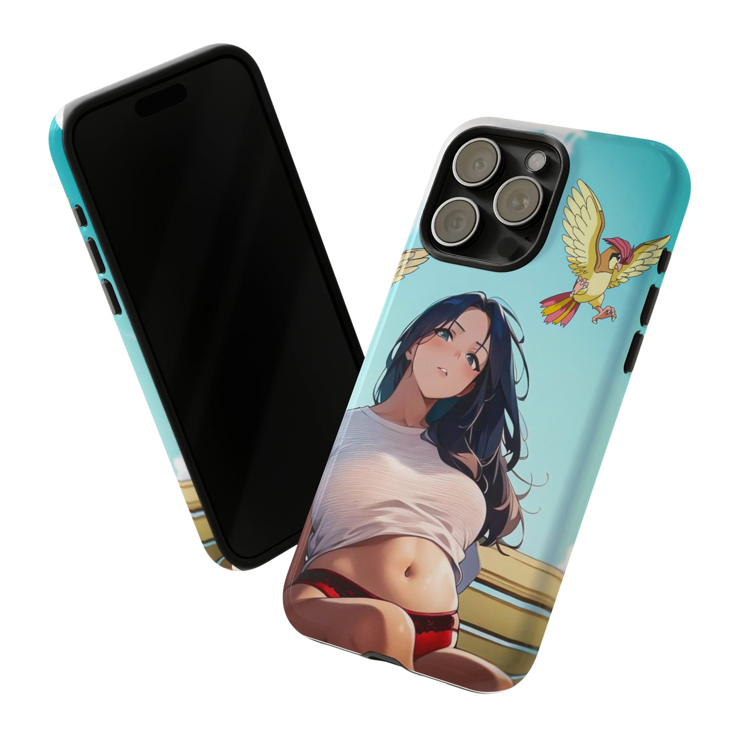 Friends in the Sky- Anime Style Art Tough Cases
