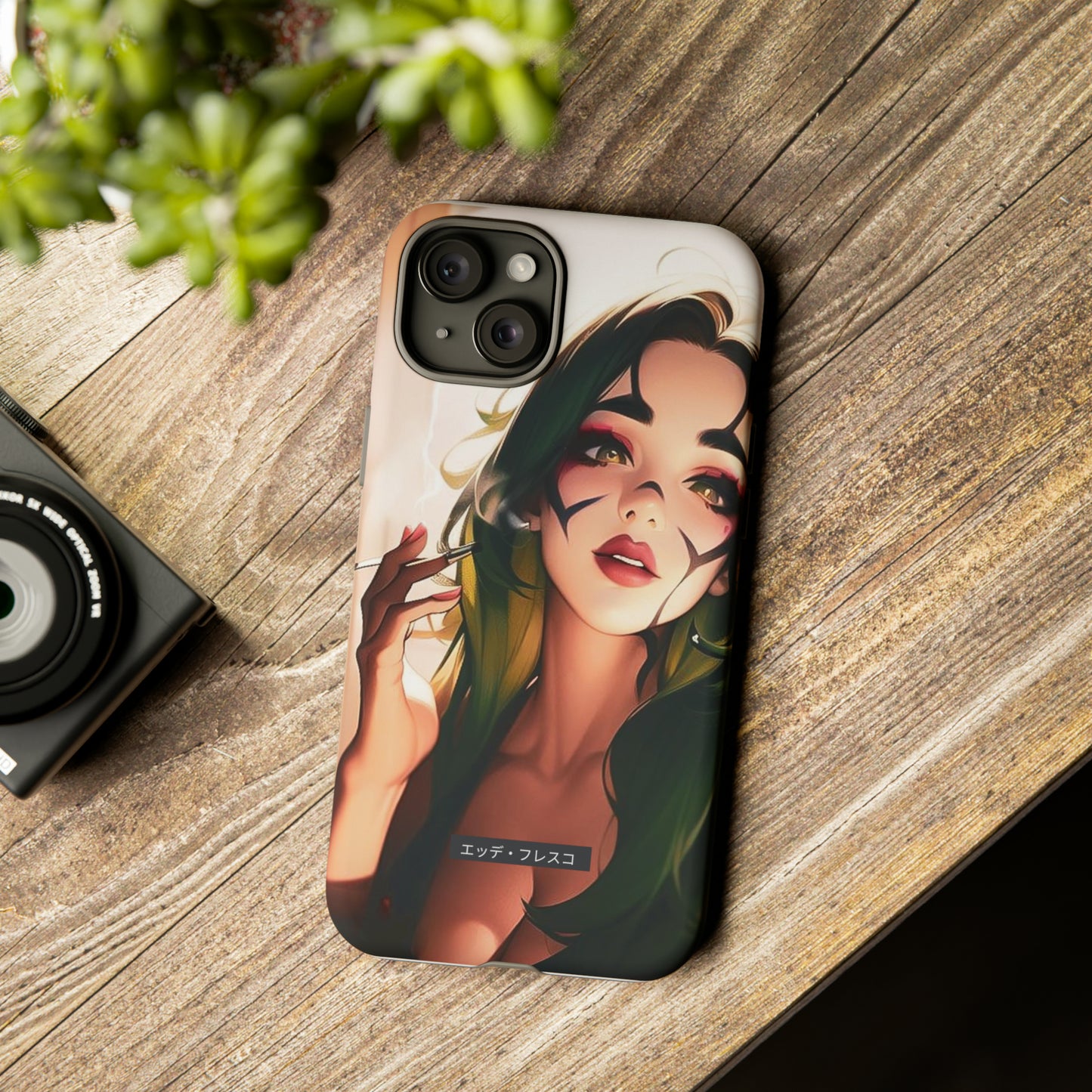 Anime Style Art Tough Cases- "My Wife is Always Smiling 2"