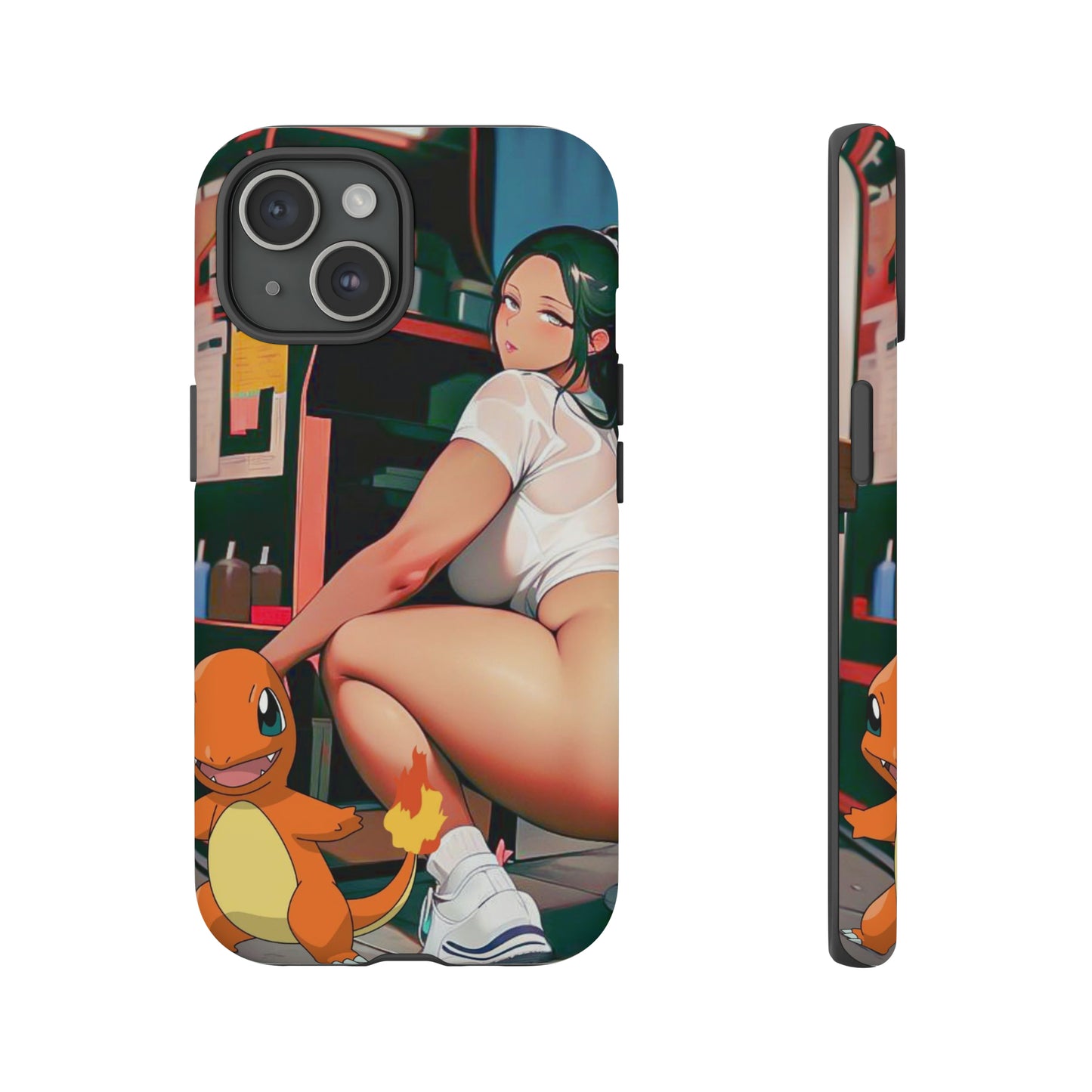 Arcade with Char- Anime Style ArtTough Cases